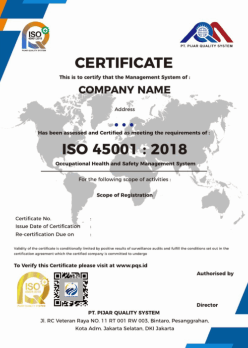 ISO 45001 NON AKREDITASI ISO 45001 NON AKREDITASI